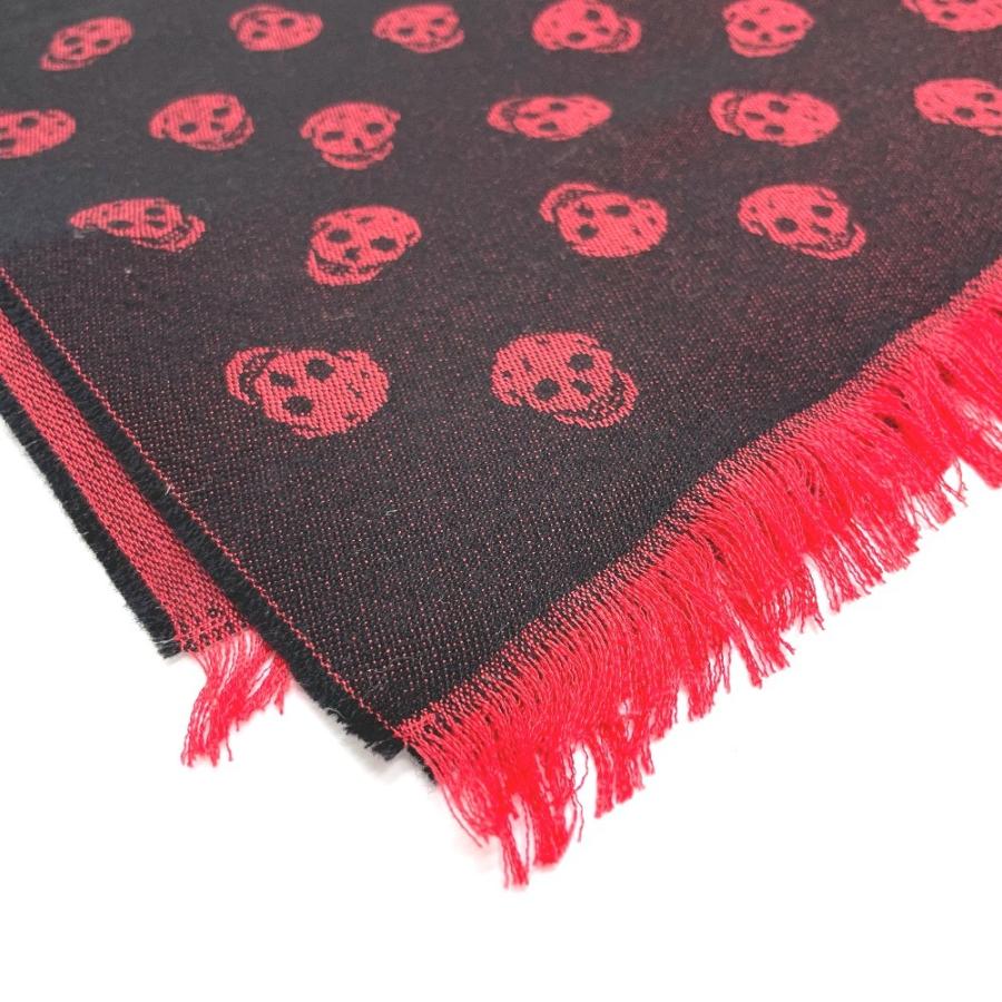 美品 Alexander McQueen アレキサンダーマックイーン スカル フリンジ