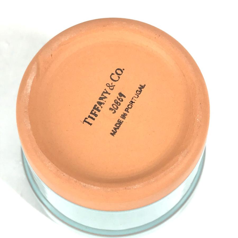 未使用 TIFFANY&Co. ティファニー ロゴ フラワーベース インテリア 小物入れ 花瓶 ブルー レディース【中古】 | TIFFANY&Co. | 06