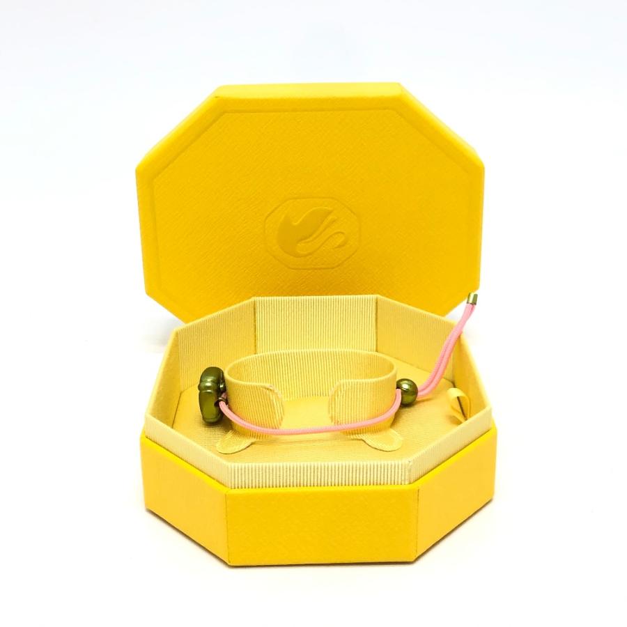 新品同様 SWAROVSKI スワロフスキー ビジュー コード ブレスレット ピンク レディース【中古】 | SWAROVSKI | 05