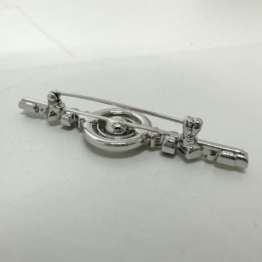 SWAROVSKI スワロフスキー クリスタル ブローチ GP シルバー レディース【中古】未使用 | SWAROVSKI | 04