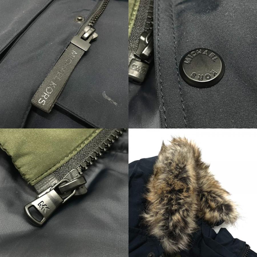 Michael Kors マイケルコース アウター フード付き ダウンジャケット ダウン メンズ ブラック | MICHAEL KORS | 09