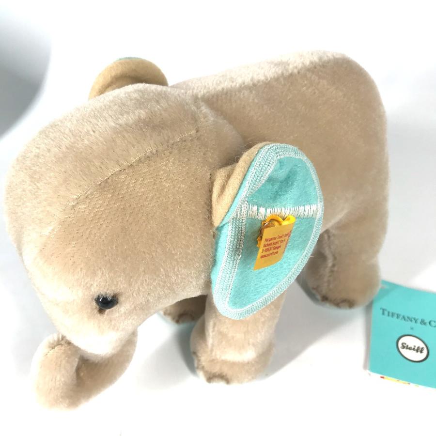 ティファニー✖️シュタイフ　エレファント(ぞう)のぬいぐるみ♪ TIFFANY&Co. 未使用 ティファニー エレファント 象 ゾウ
