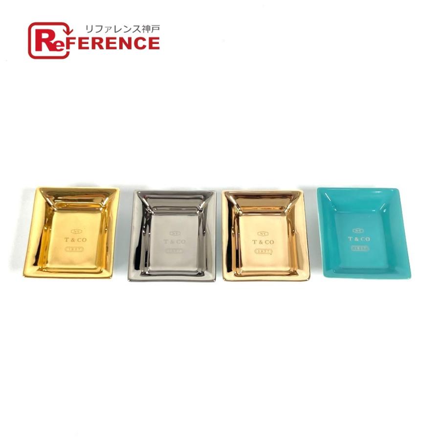 未使用 TIFFANY&Co. ティファニー ヴィド ポシェ セット 4個セット 4個セット アッシュトレイ 小皿 灰皿 シルバー レディース【中古】 | TIFFANY&Co.