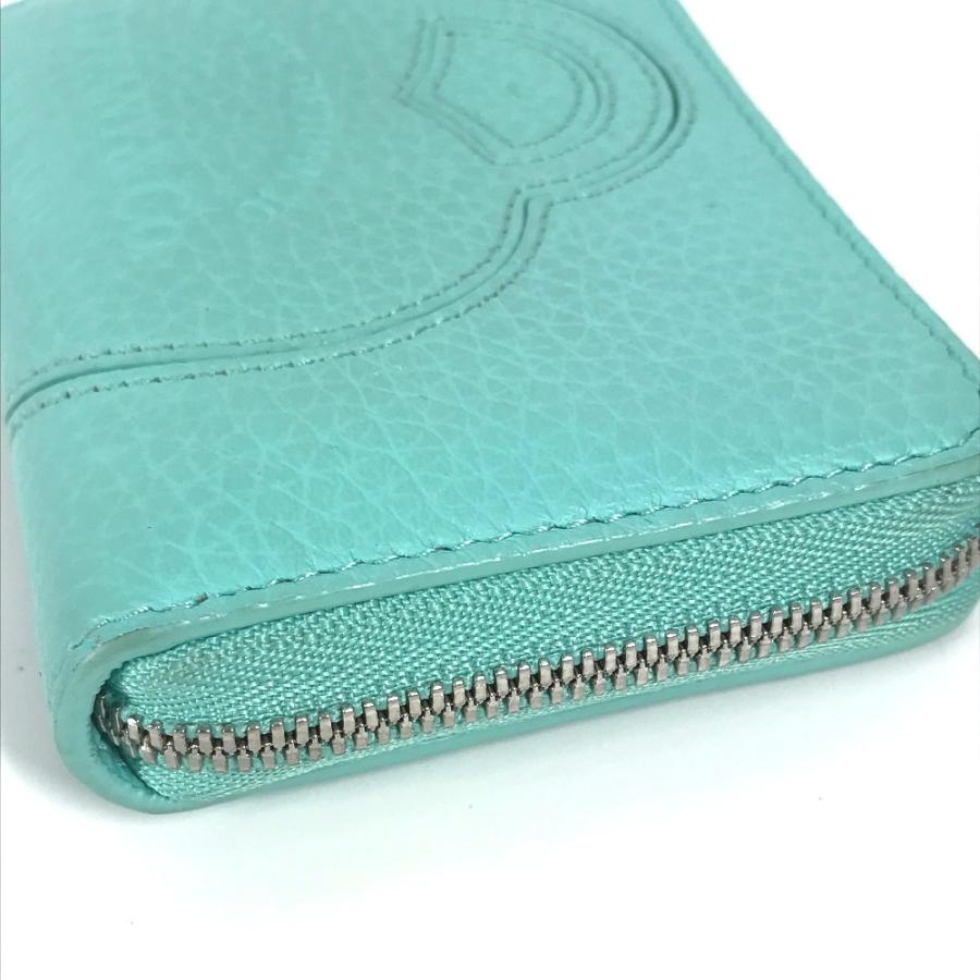 TIFFANY&Co. ティファニー リターントゥティファニー 財布 ハート ラウンドファスナー コンパクトウォレット コインケース【中古】 | TIFFANY&Co. | 01