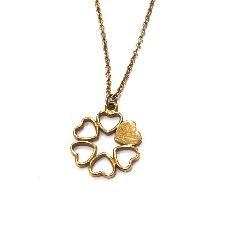 TIFFANY&Co. ティファニー K18PG クラウン オブ ハート フラワー ネックレス ピンクゴールド ピンクゴールド レディース【中古】 | TIFFANY&Co. | 02