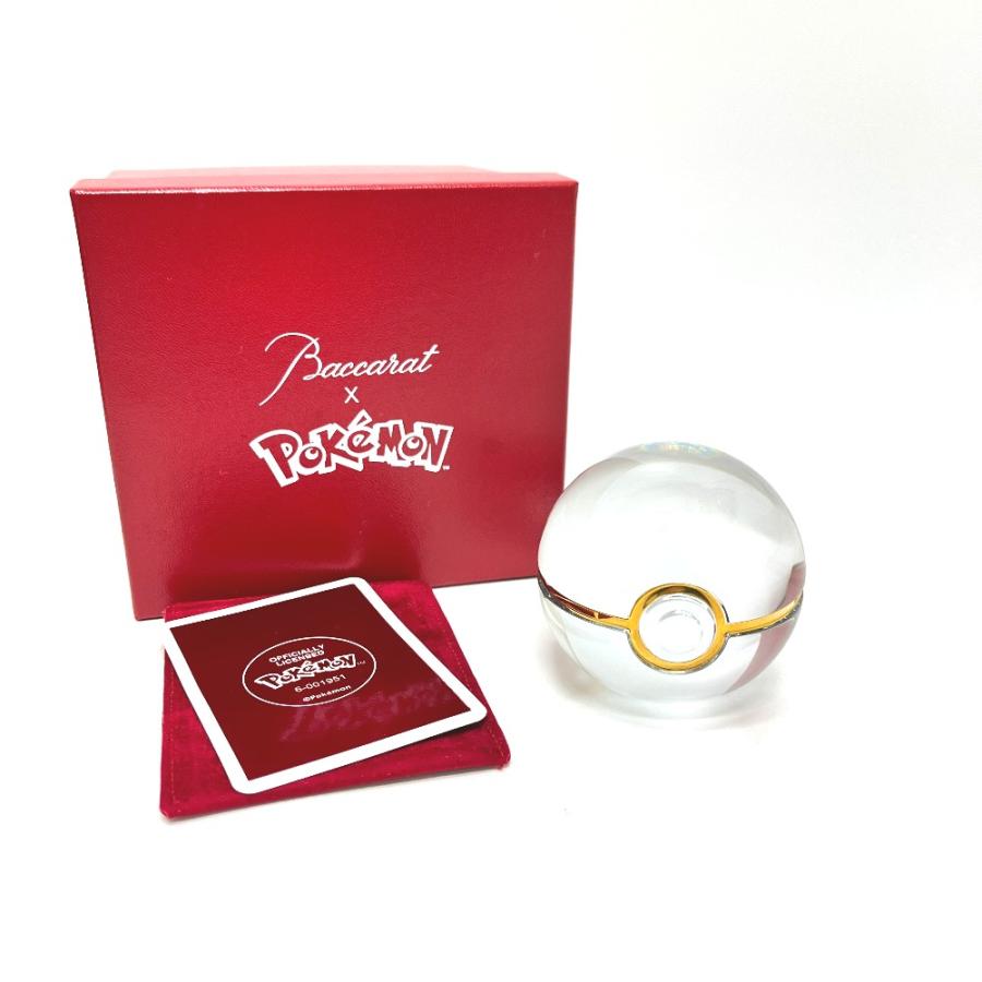 バカラ ポケモン モンスターボール クリスタル 箱付 バカラ（Baccarat） ポケモンコレクション モンスターボール