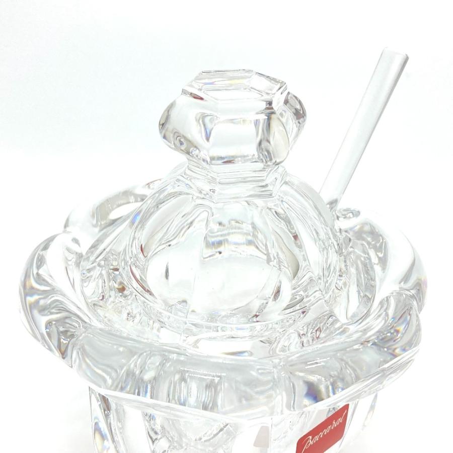 バカラ 美品 Baccarat ミズーリ シュガーポット ジャムポッド 