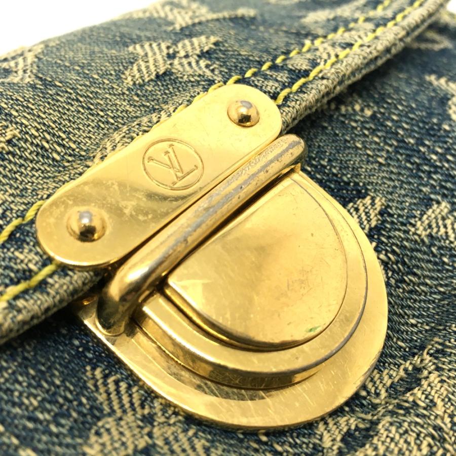 Louis Vuitton モノグラム ボディバッグ ルイ ヴィトン ウエストポーチ M95347 モノグラムデニム バム・バッグ