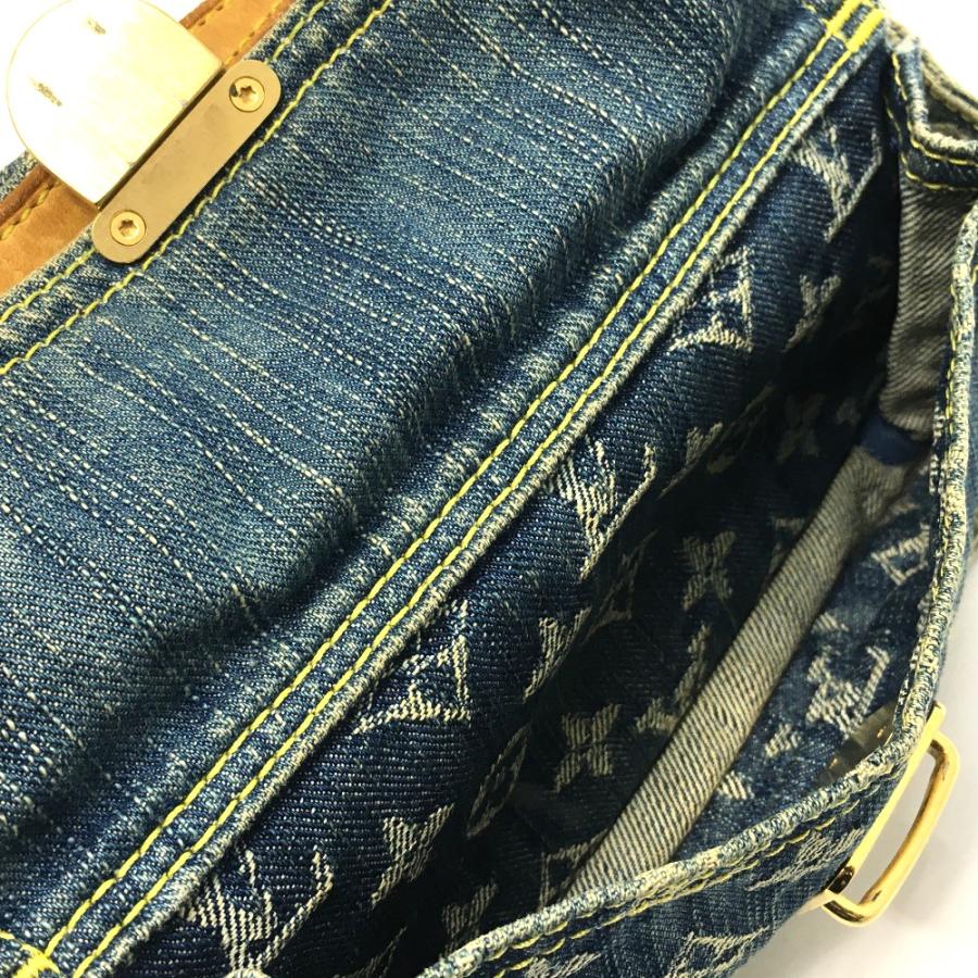 LOUIS VUITTON モノグラム ボディバッグ ルイ ヴィトン ウエストポーチ M95347 モノグラムデニム バム・バッグ