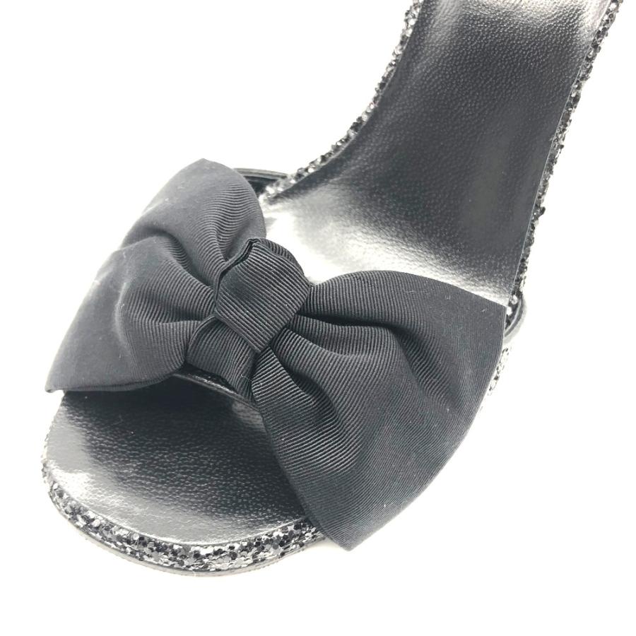 未使用 SAINT LAURENT PARISサンローランパリ  438805 サンダル ヒール グリッター パンプス レディース |  | 01