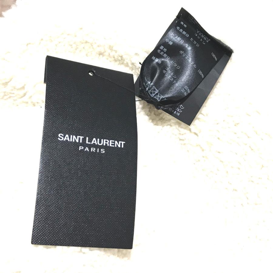 新品同様 SAINT LAURENT PARIS サンローランパリ 483202 YZ883 マキシパッチ デニムジャケット |  | 06