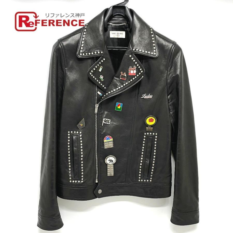 SAINT LAURENT サンローランパリ 530739 ジャケット マルチピンバッチ ライダースジャケット :115040-18697-5:リファレンス コレクション - 通販 - Yahoo!ショッピング SAINT LAURENT サンローランパリ 530739 ジャケット マルチピンバッチ ライダースジャケット :115040-18697-5:リファレンス コレクション - 通販 - Yahoo!ショッピング