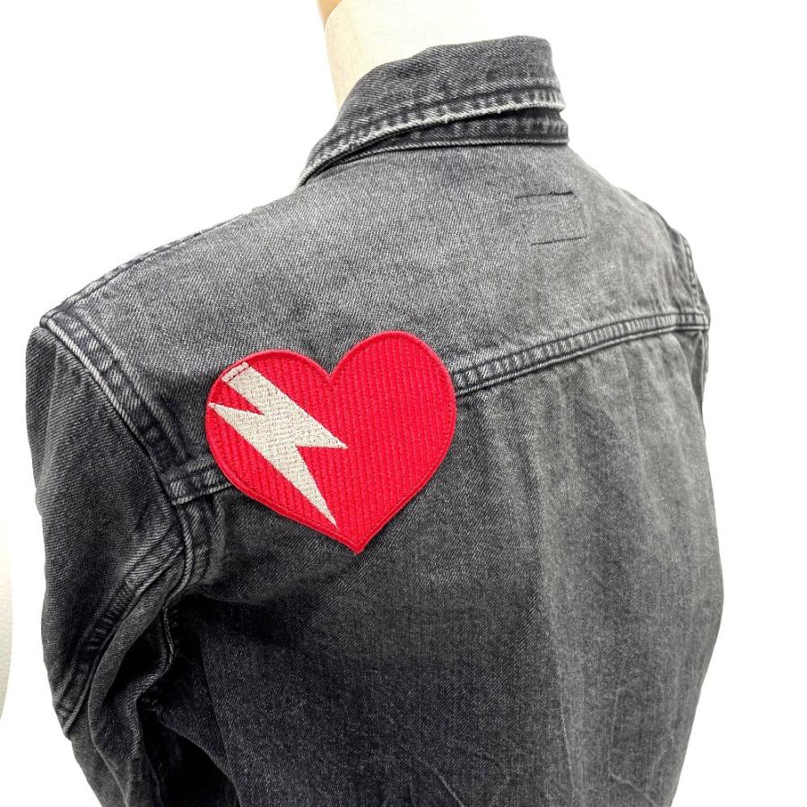 SAINT LAURENT PARIS サンローランパリ デニムシャツ ワッペン camping.com