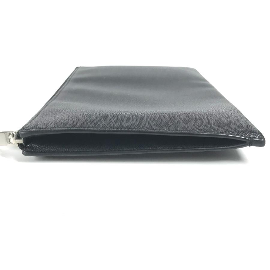 SAINT LAURENT PARIS サンローランパリ 375950 ロゴ ポーチ カバン クラッチバッグ ブラック メンズ【中古】 |  | 03