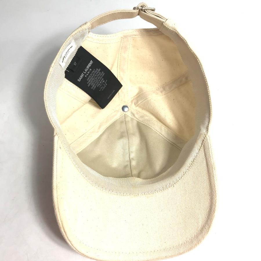 コットン ファッション SAINT LAURENT ベースボールキャップ57