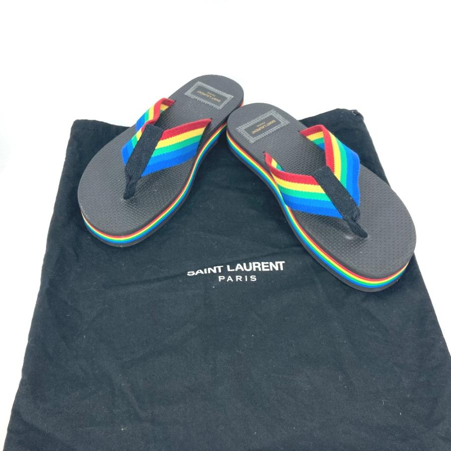 SAINT LAURENT PARIS サンローラン パリ サンダル ブラック SAINT LAURENT PARIS サンローラン パリ サンダル ブラック