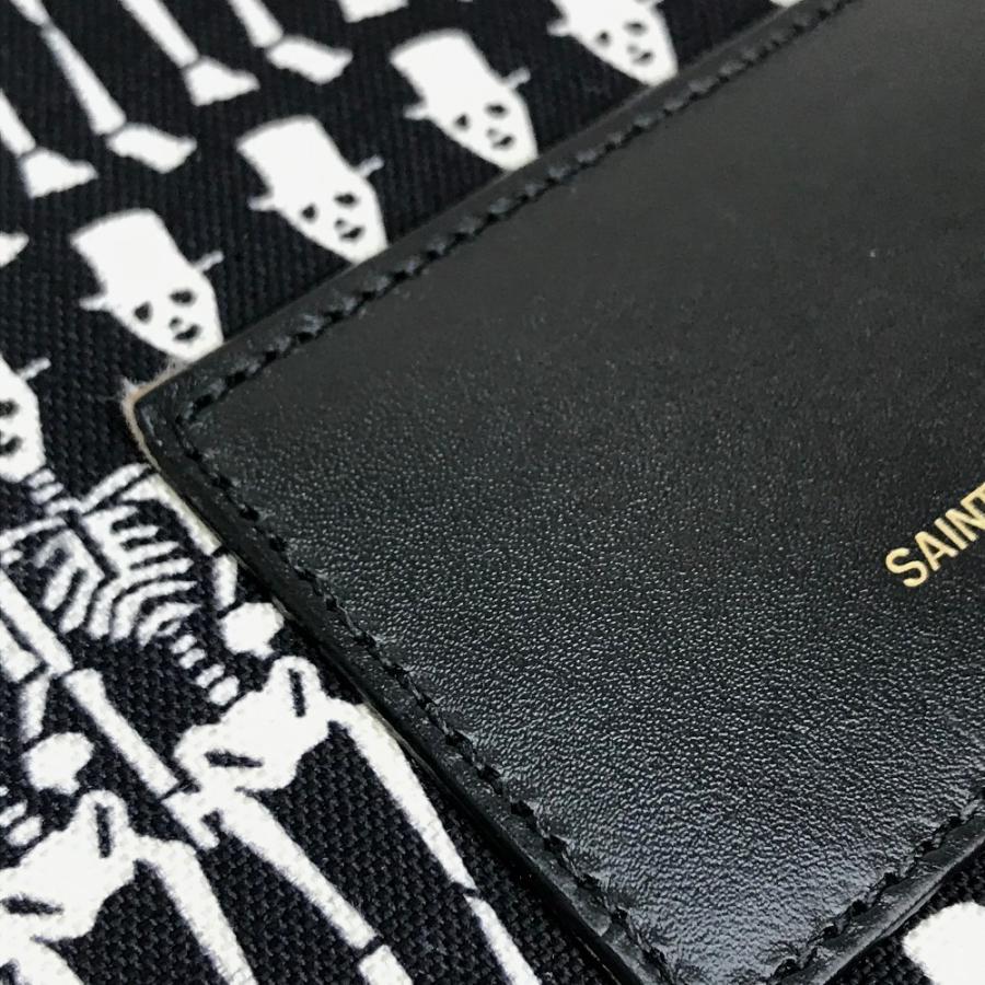 レア20万超 サンローラン スカル ビジネスバッグ新品正規品