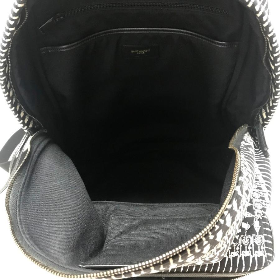 SAINT LAURENT PARIS サンローランパリ 435988 スカル柄 ドクロ