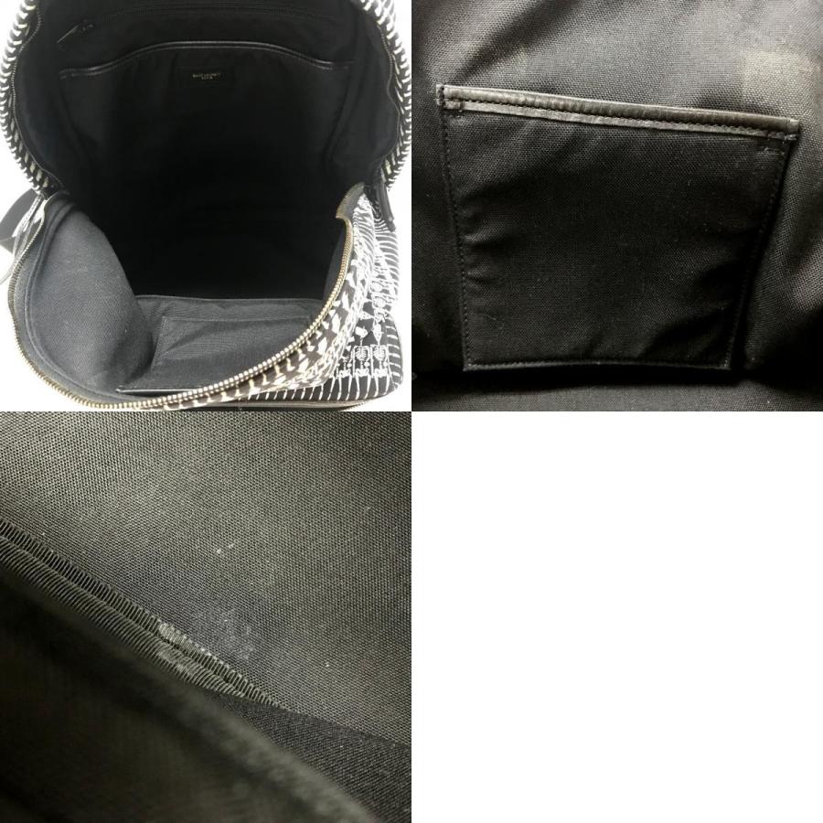 SAINT LAURENT PARIS サンローランパリ 435988 スカル柄 ドクロ リュックサック バックパック |  | 09