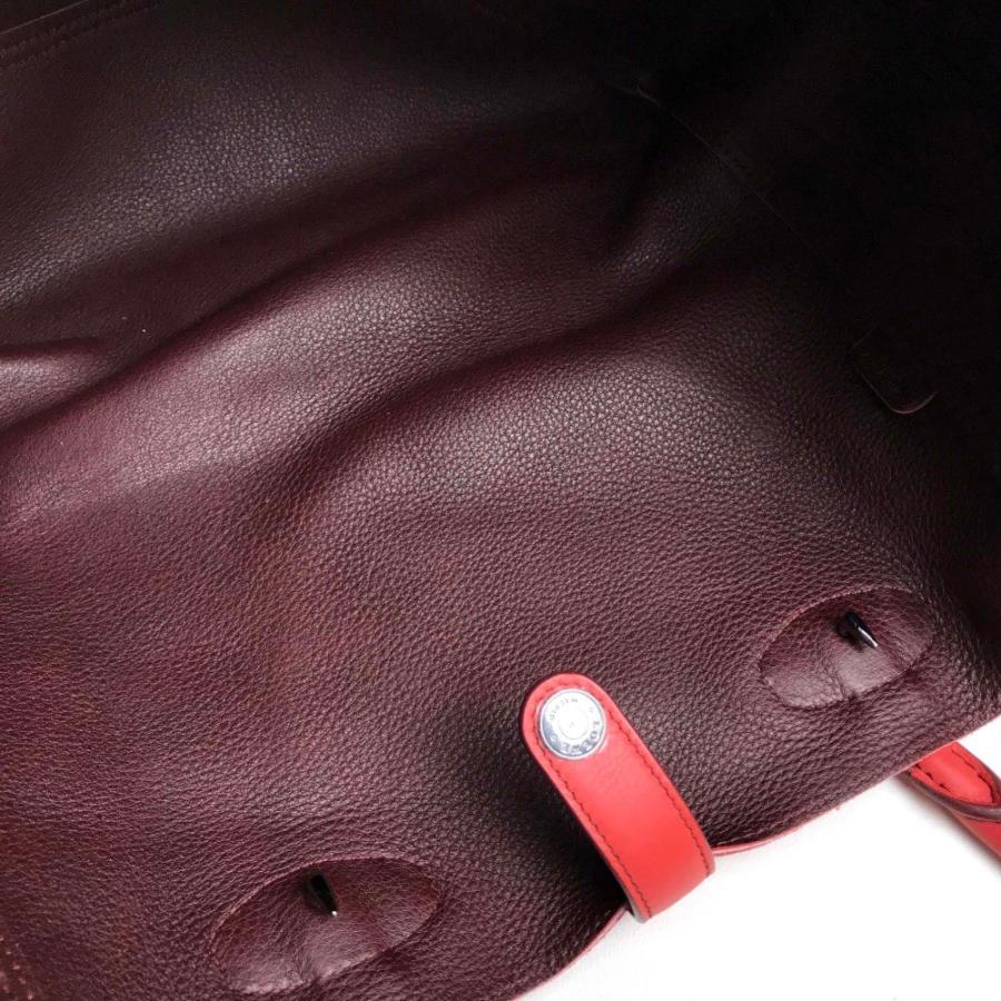 LOEWE ロエベ ショルダーバッグ ハンドバッグ レオ ロゴ トートバッグ スエード レッド レディース | LOEWE | 11