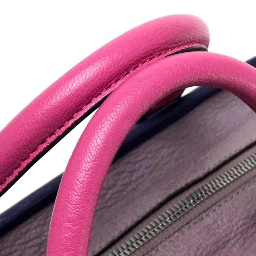 LOEWE ロエベ ミニ トートバッグ ボストンバッグ アマソナ28 アナグラム トリコロール ハンドバッグ レザー レディース | LOEWE | 07