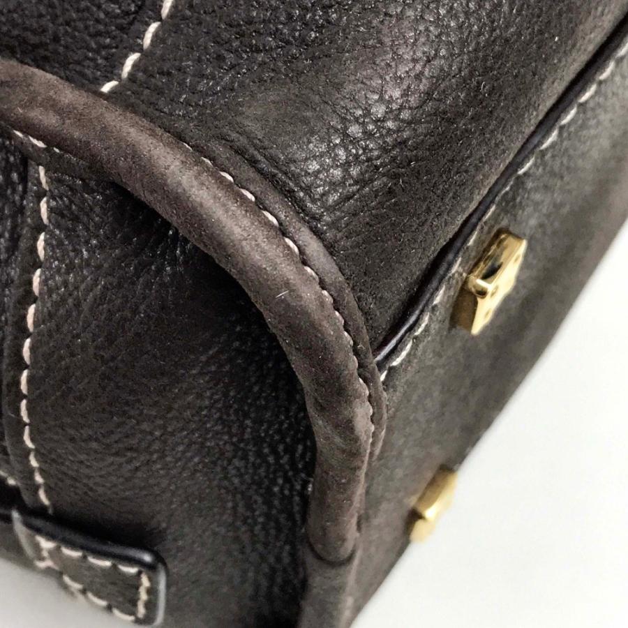 LOEWE ロエベ アマソナ28 ミニボストンバック ビーズ ロゴ入り