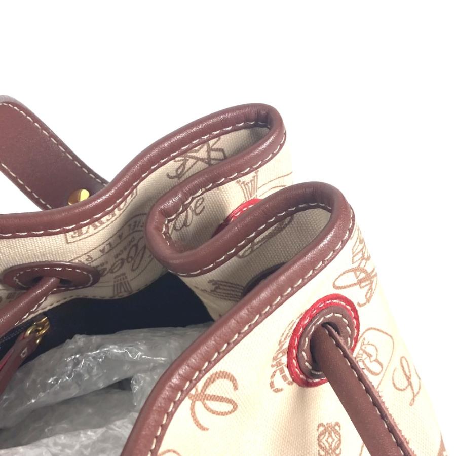 LOEWE ロエベ ロゴ アナグラム 巾着 カバン 肩掛け 160周年 ショルダーバッグ ベージュ レディース【中古】 | LOEWE | 07