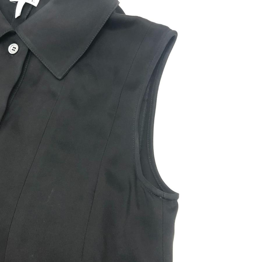 LOEWE ロエベ S359Y09XG5 トラペーズ ショートドレス アパレル ノースリーブ ひざ丈 ポケット付き ワンピース ブラック レディース【中古】 | LOEWE | 06