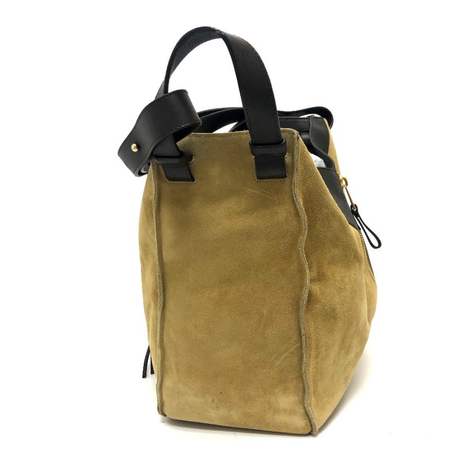 LOEWE ロエベ ハンモック ラージ 2WAYバック ハンドバック カバン バック  ハンドバッグ ベージュ レディース【中古】 | LOEWE | 03