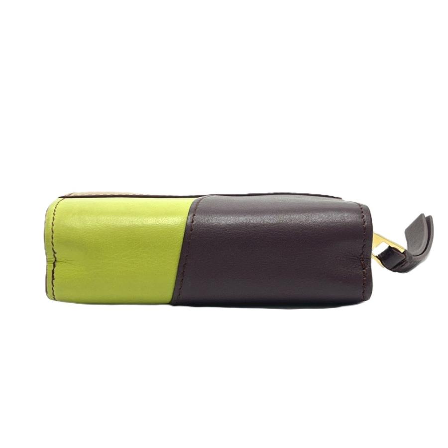 LOEWE ロエベ C510Z41X01 パズル コンパクト ジップウォレット ミニ財布 折りたたみ財布 2つ折り財布 マルチカラー レディース【中古】 | LOEWE | 02