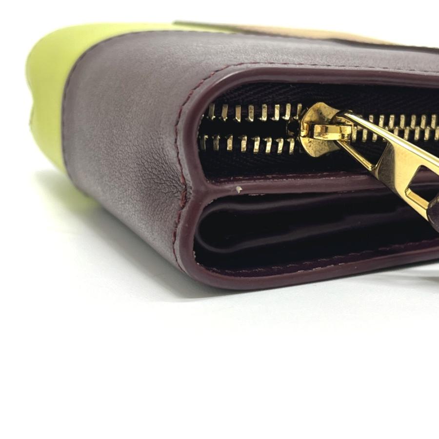 LOEWE ロエベ C510Z41X01 パズル コンパクト ジップウォレット ミニ財布 折りたたみ財布 2つ折り財布 マルチカラー レディース【中古】 | LOEWE | 05