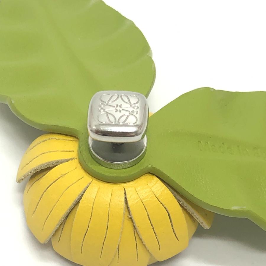 LOEWE ロエベ フラワー ピン ブローチ アクセサリー ファッション小物 2026春夏 ブローチ イエロー グリーン レディース【中古】 | LOEWE | 02