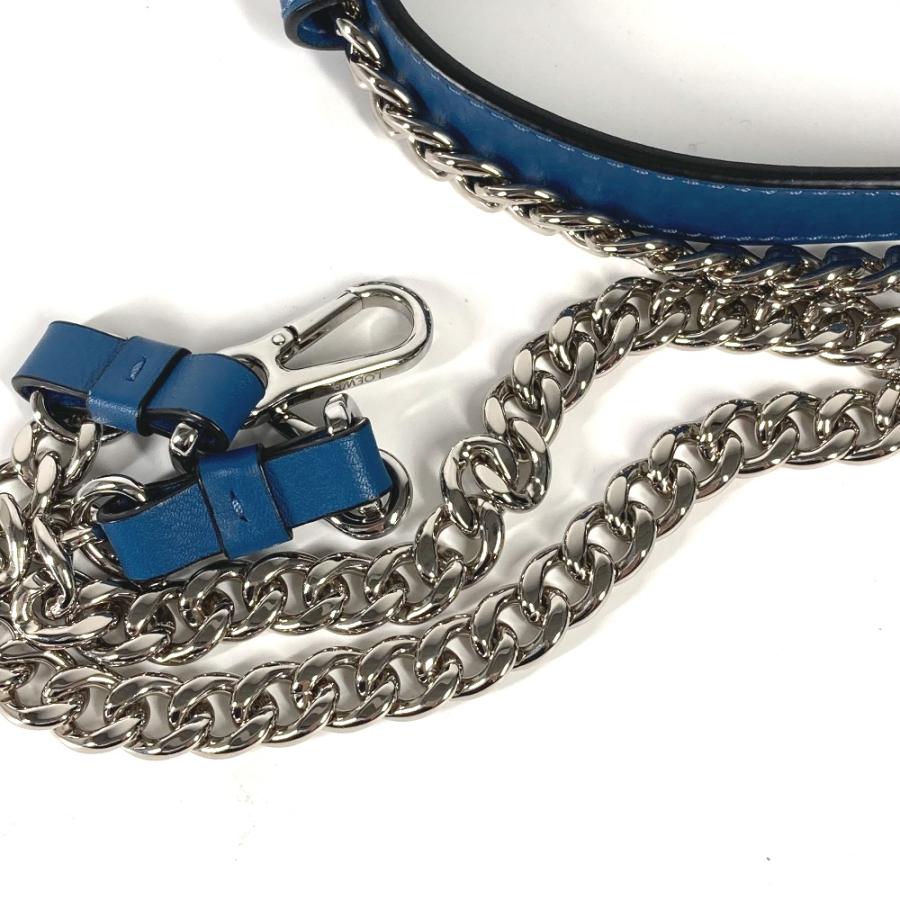 未使用 LOEWE ロエベ チェーン ショルダーストラップ ブルー レディース【中古】 | LOEWE | 07