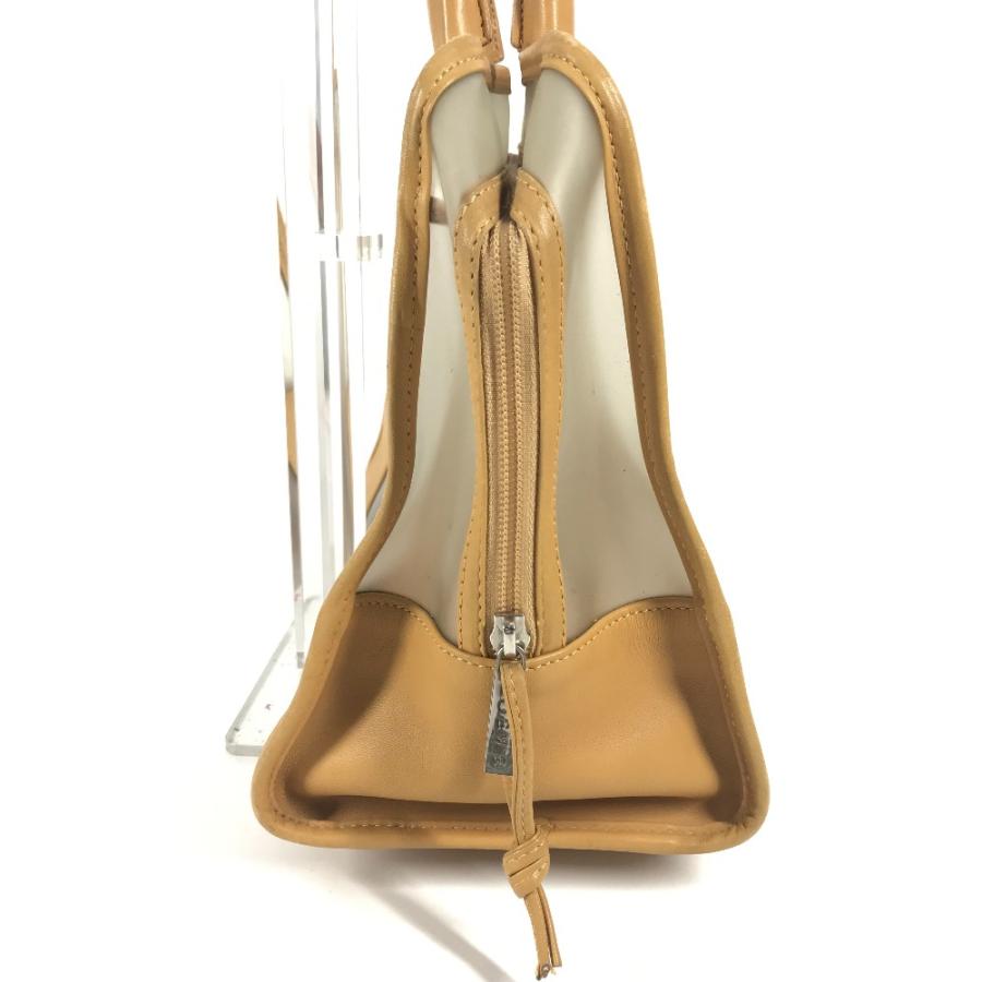 LOEWE ロエベ 160周年限定 ミニボストンバッグ カバン アマソナ ロゴ ハンドバッグ ベージュ レディース【中古】 | LOEWE | 02