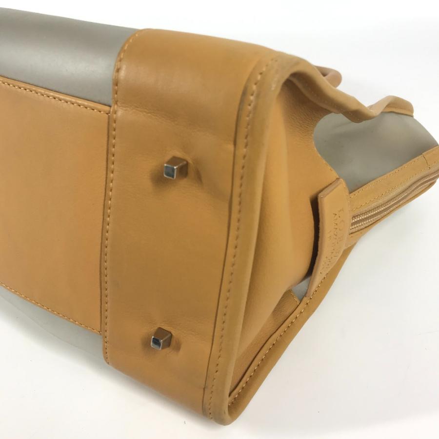 LOEWE ロエベ 160周年限定 ミニボストンバッグ カバン アマソナ ロゴ ハンドバッグ ベージュ レディース【中古】 | LOEWE | 06