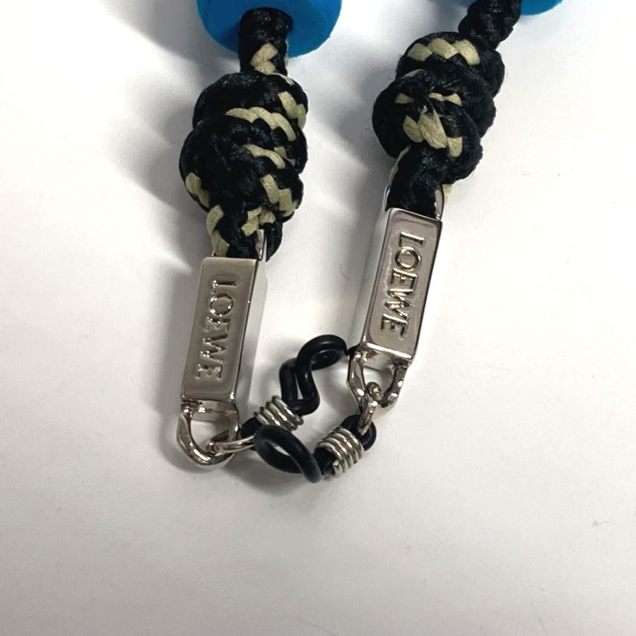 美品 LOEWE ロエベ メガネ用 サングラス 眼鏡 ストラップ ブラック ユニセックス【中古】 | LOEWE | 01