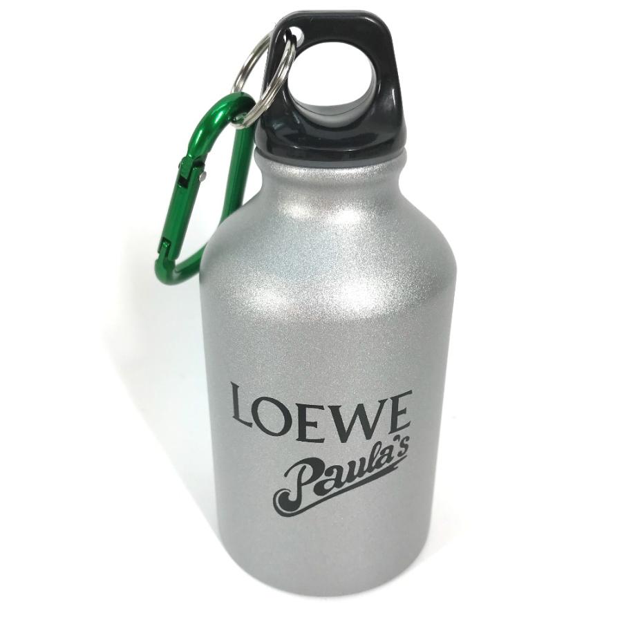 未使用 LOEWE ロエベ ロゴ Paula´s Ibiza パウラズイビザ ポーチセット カラビナ付き 水筒 ウォーターボトル コップ タンブラー. 【中古】 | LOEWE | 01