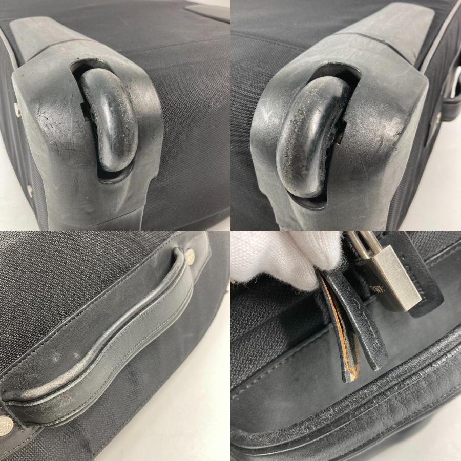 LOEWE ロエベ アナグラム スーツケース ロゴ トラベルバッグ  カバン 2輪 キャリーバッグ ブラック メンズ【中古】 | LOEWE | 08