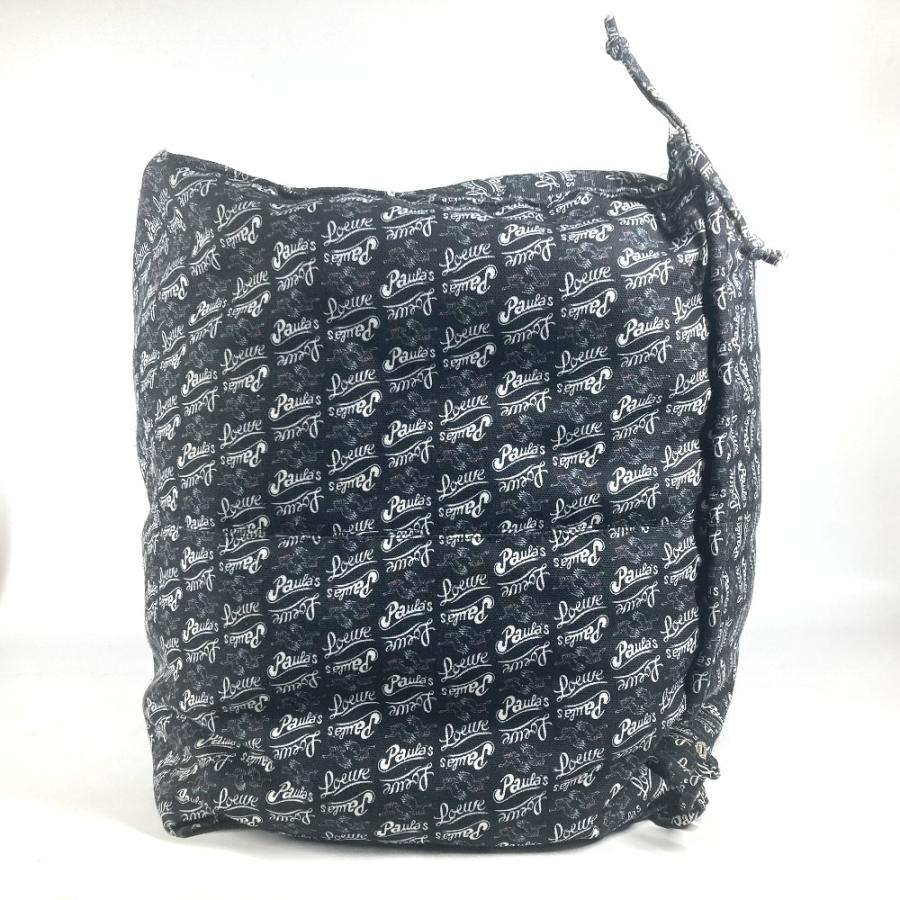 未使用 LOEWE ロエベ ロゴ ピロー 枕 インテリア ビッグ Paula's Ibiza パウラズ イビザ クッション ネイビー ユニセックス【中古】 | LOEWE | 02