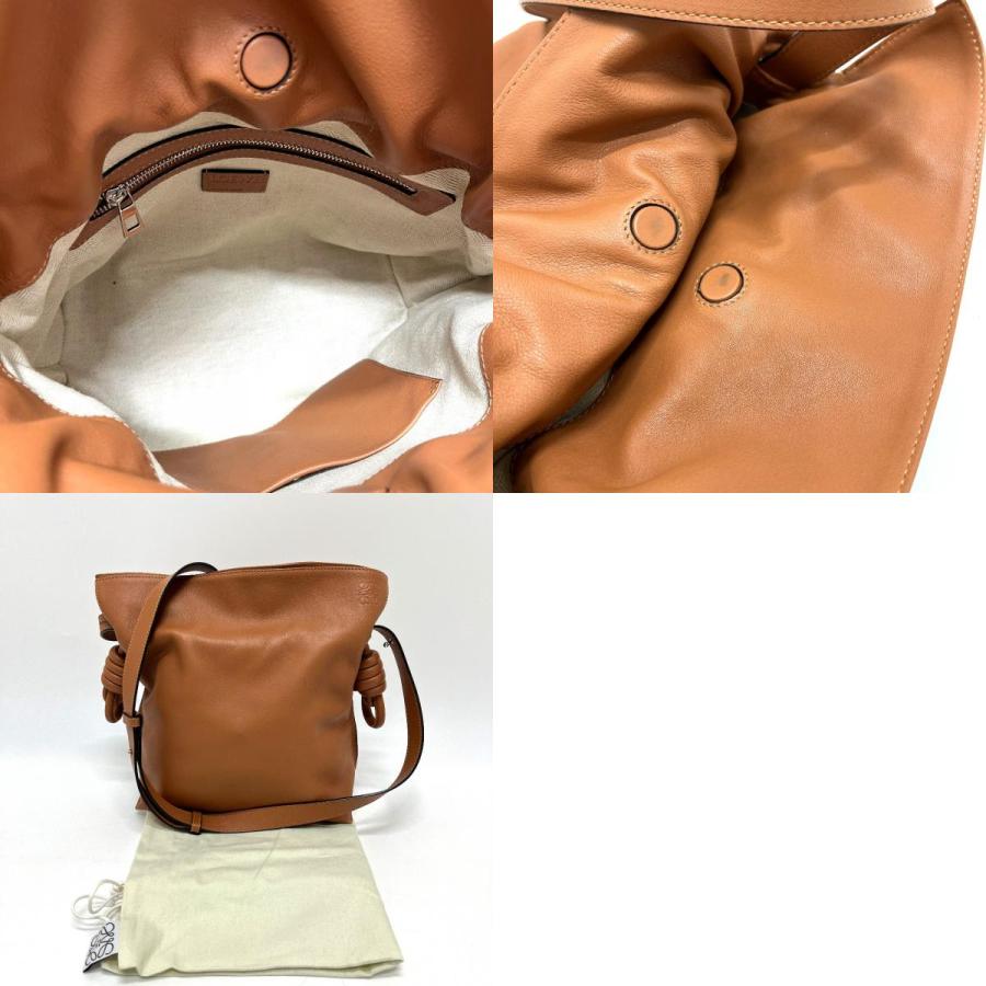 LOEWE ロエベ フラメンコ カバン バッグ 斜め掛け ショルダーバッグ ブラウン レディース【中古】 | LOEWE | 09