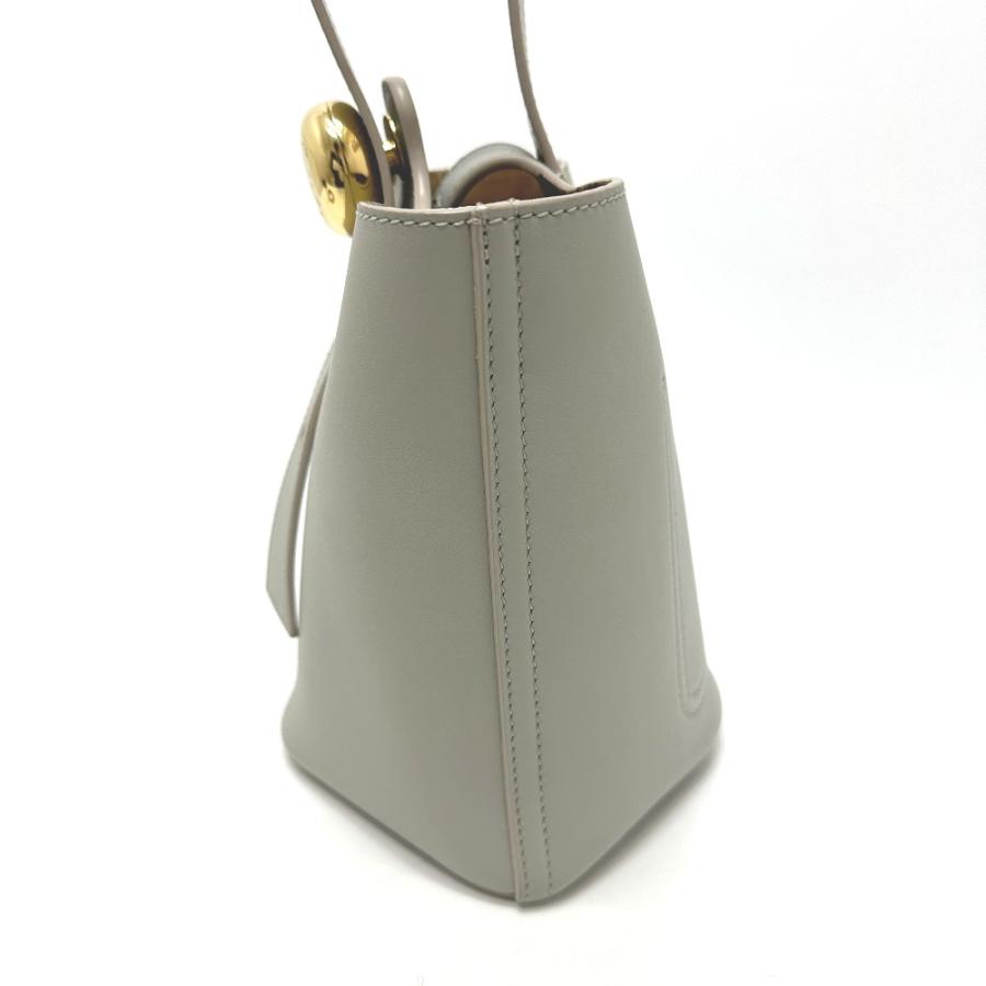 LOEWE ロエベ ぺブル バケットバック ミニ  ショルダーバッグ グレー レディース【中古】 | LOEWE | 02