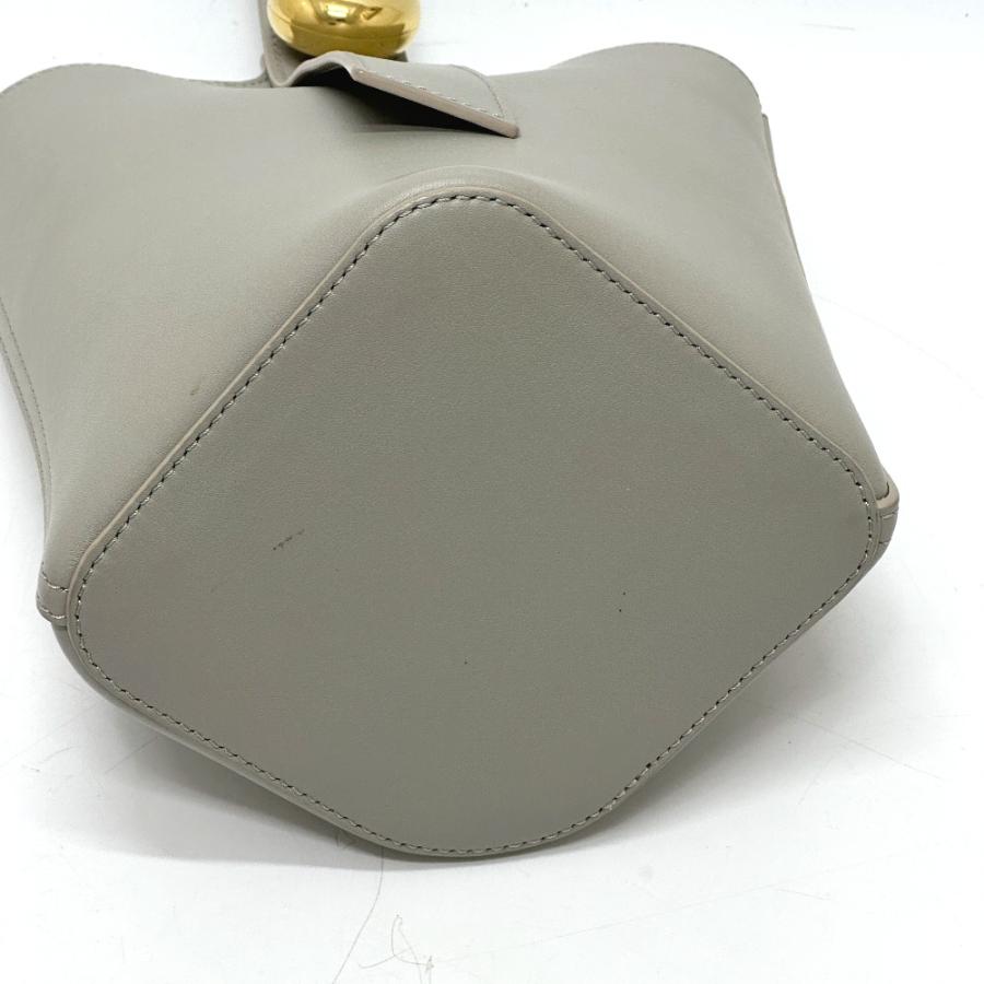 LOEWE ロエベ ぺブル バケットバック ミニ  ショルダーバッグ グレー レディース【中古】 | LOEWE | 06