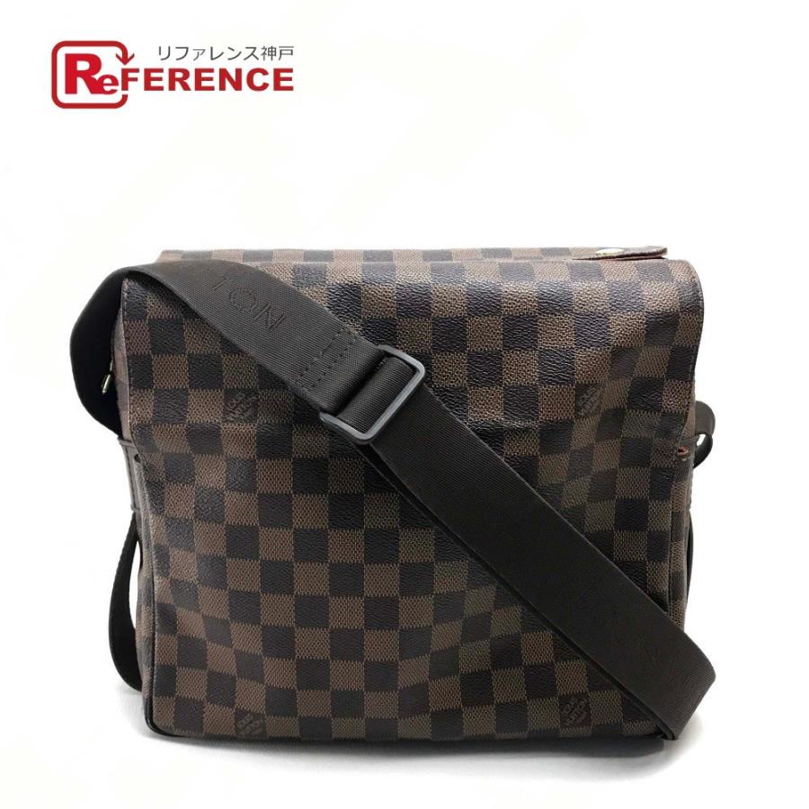 Louis Vuitton ルイ ヴィトン N ナヴィグリオ ダミエ ショルダーバッグ ダミエ メンズ エベヌ 1170 13 リファレンス コレクション 通販 Yahoo ショッピング