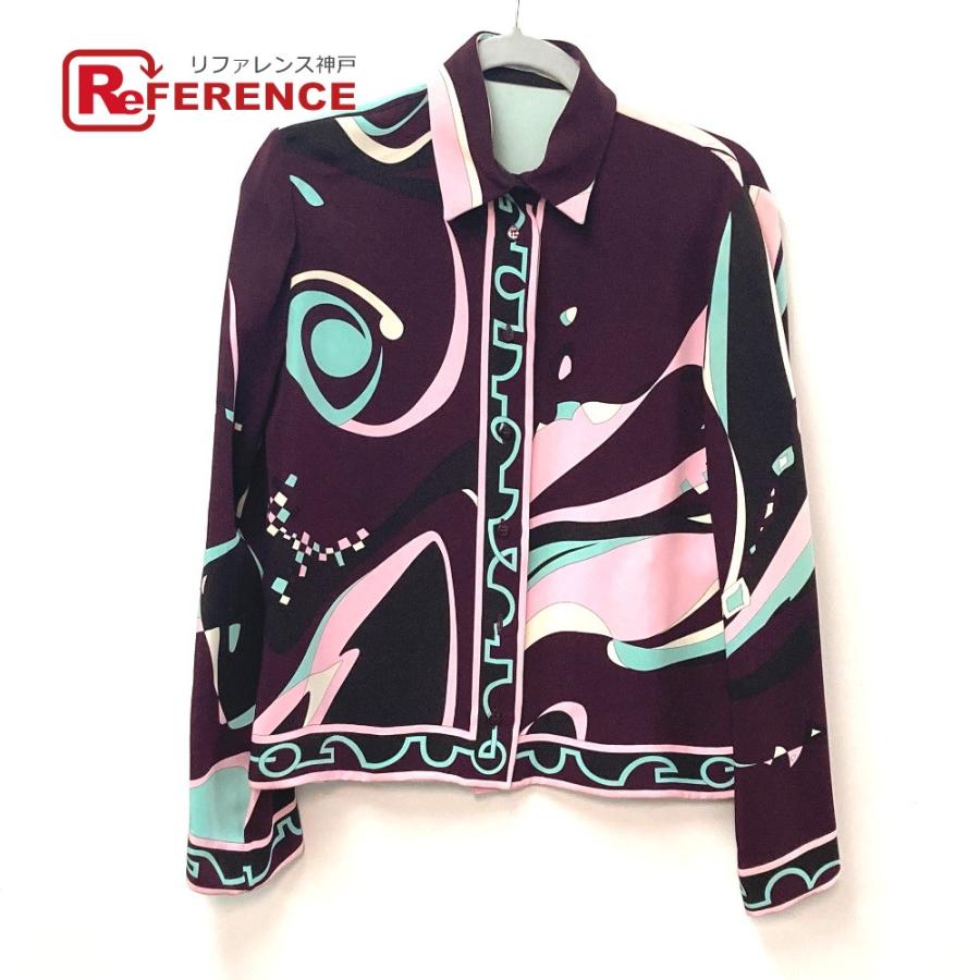 Emilio Pucci エミリオプッチ プッチ柄 総柄 トップス 長袖シャツ