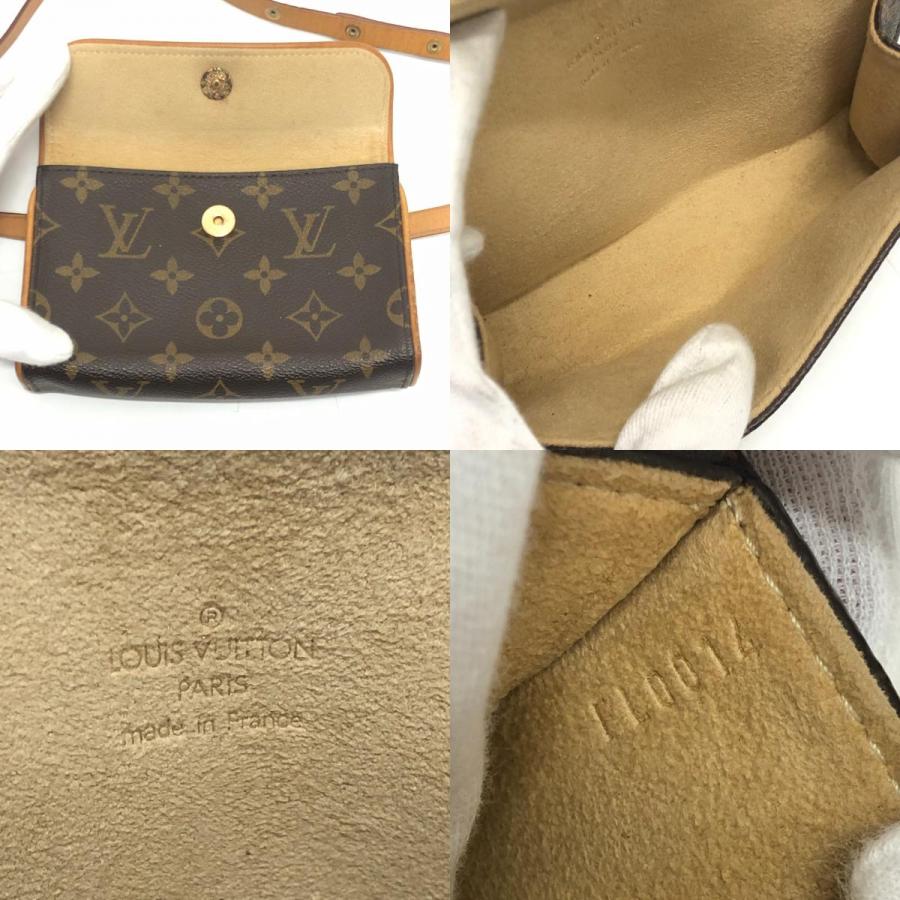 LOUIS VUITTON ルイヴィトン M51855 ポシェット フロランティーヌ カバン ベルトバッグ ウエストバッグ ブラウン レディース【中古】 | LOUIS VUITTON | 08