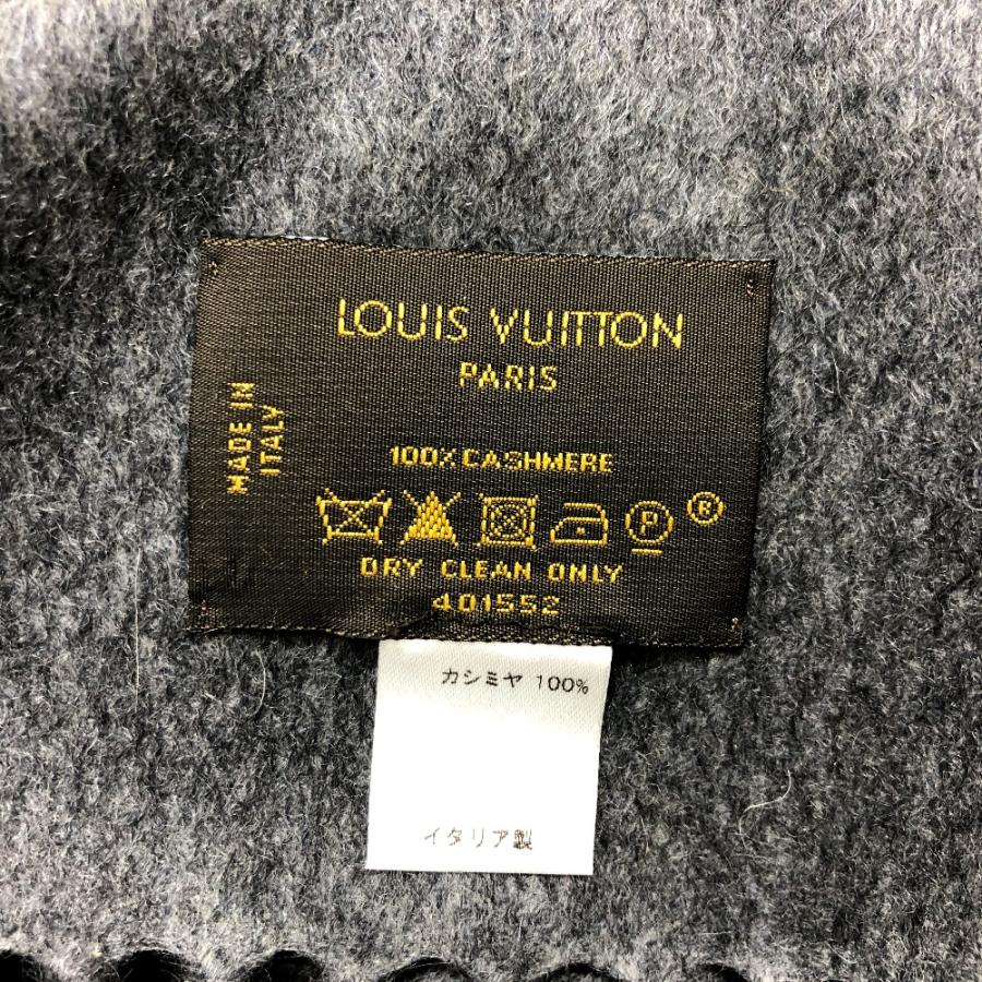 未使用 LOUIS VUITTON ルイヴィトン 不明 LV ストール ロゴ マフラー グレー メンズ【中古】 | LOUIS VUITTON | 06