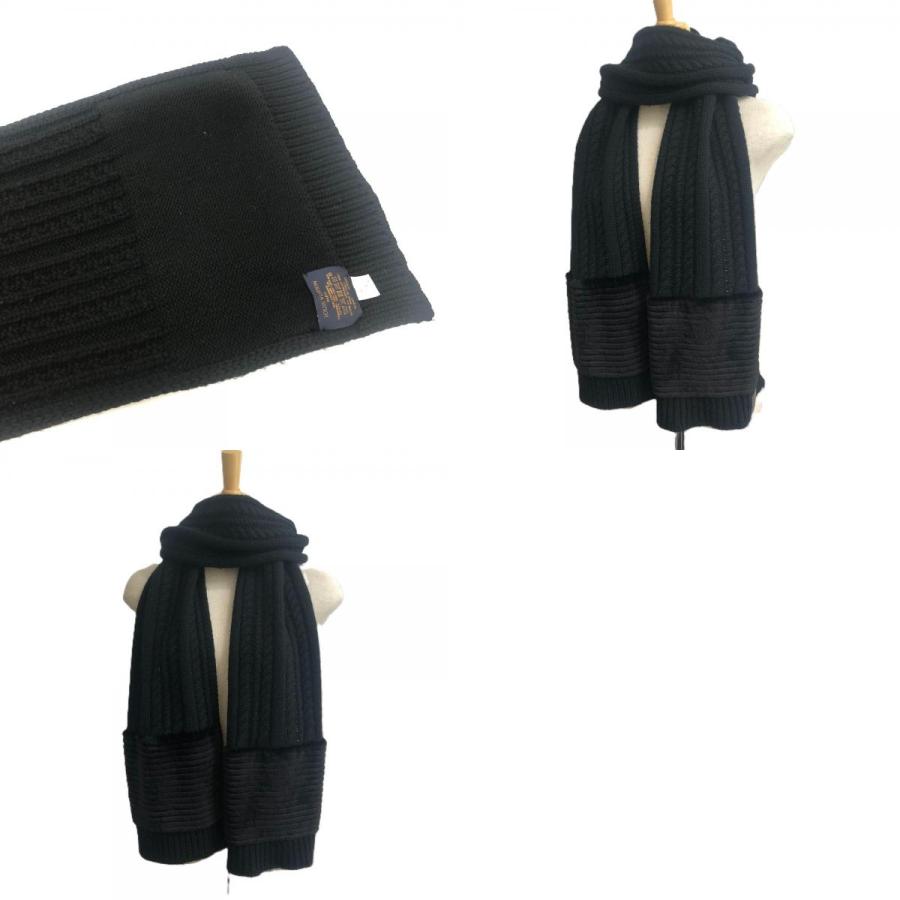 LOUIS VUITTON ルイヴィトン M70733 エシャルプ ナイトファー ファッション 小物 防寒具 マフラー ブラック レディース【中古】 | LOUIS VUITTON | 09