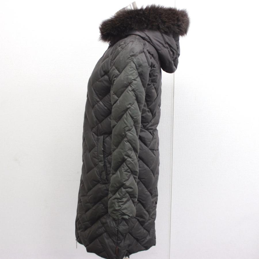 MONCLER モンクレール ロングダウンジャケット ダウンコート MELANIE メラニー ファーフード ダーク レディース | MONCLER | 02