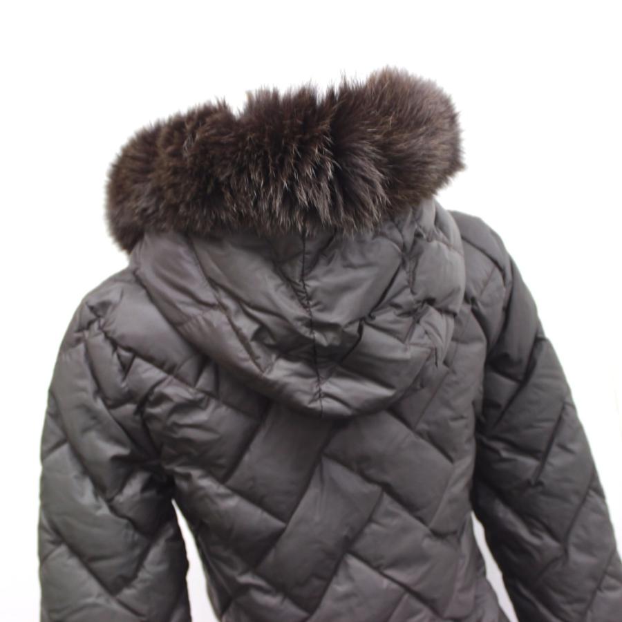 MONCLER モンクレール ロングダウンジャケット ダウンコート MELANIE メラニー ファーフード ダーク レディース | MONCLER | 03