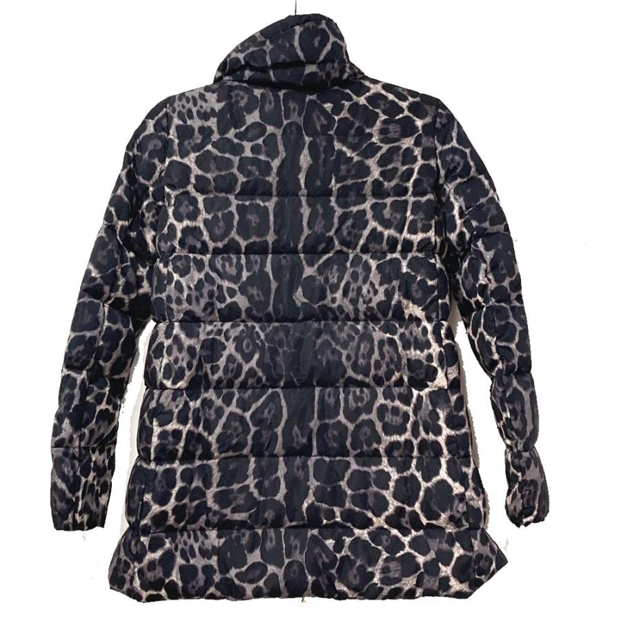 MONCLER モンクレール トルセッテ レオパード アパレル アウター ダウンコート グレー系 レディース【中古】未使用 | MONCLER | 01